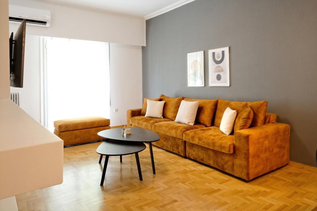 Elegant Big Apartment In Athens Center With Balcony Exterior foto